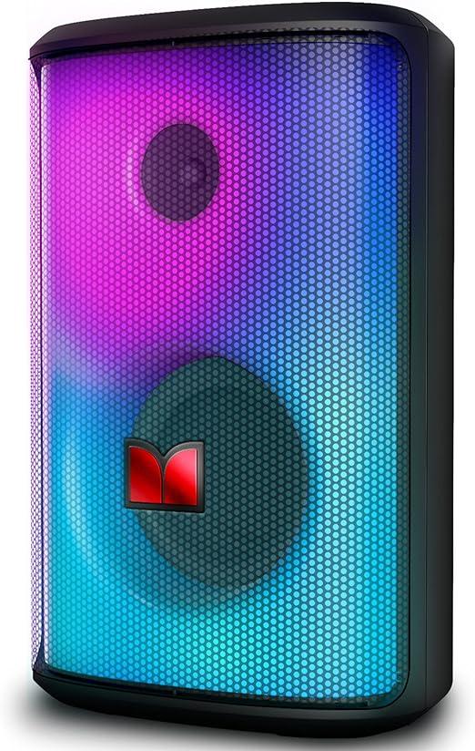 Monster 80W Sparkle Bluetooth Speaker with Colorful Lights, 24H Playtime, Waterproof - For Home, Outdoor Parties