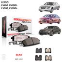 Lexus LS460 LS460F Sport LS500 (2007-2022) - Rear Carbon Fiber Ceramic Brake Pads by PowerStop NextGen - SW1hZ2U6MzIwMzczNg==