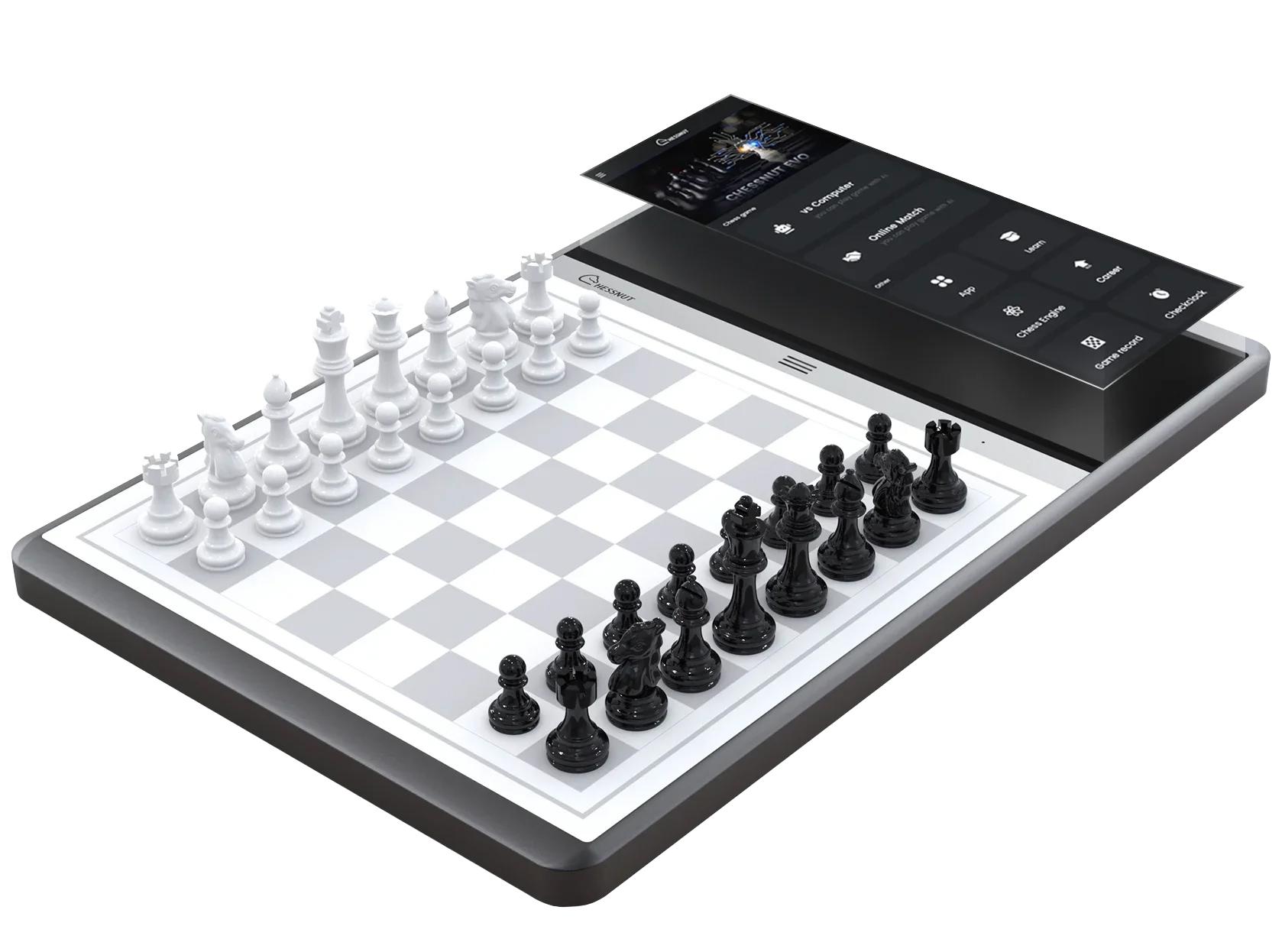 طاولة شطرنج ذكية تعمل بالذكاء الاصطناعي مع شاشة 12.3 بوصة Chessnut Evo - The Future of Ultra Smart AI Chessboard