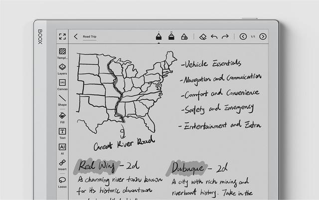 Onyx Boox Go 10.3" EPaper E Ink Tablet 4G+64G 300 PPI