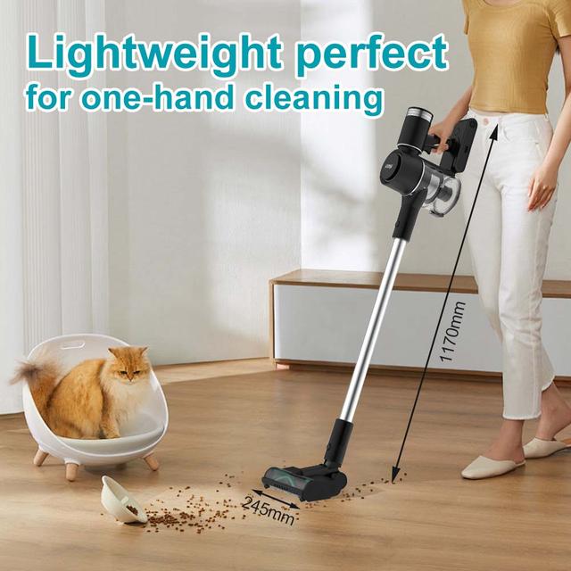 مكنسة كهربائية لاسلكية وينينج ستار 1 لتر 4000 مللي أمبير Winning Star Wireless Vacuum Cleaner