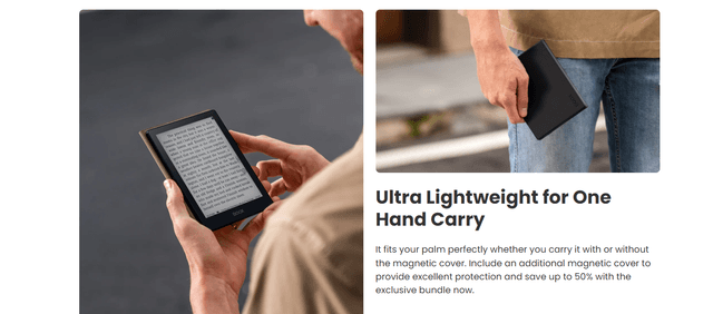 Onyx Boox Poke 5 With Free Case Cover