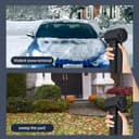 منفاخ هواء محمول مروحة تيربو قابل للشحن 600 واط 4000 مللي أمبير مع اضاءة مدمجة Portable High Speed Turbofan Blower