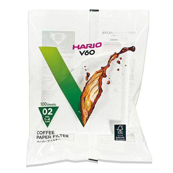 Hario V60 Paper Filter 02 W 100 sheets - SW1hZ2U6MzE5ODg5OQ==