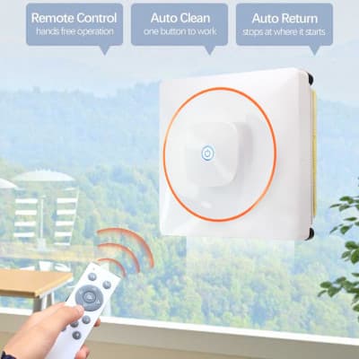 Smart Fully Automatic Glass Window Cleaning Robot