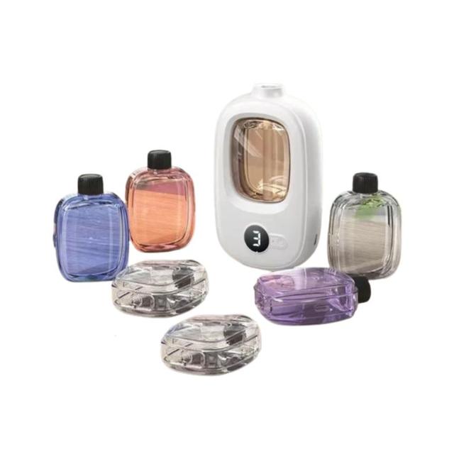 Digital Display Essential Oil Diffuser 4 Mist Modes With 6 Essential Oil 50ML Each - SW1hZ2U6MzIzNTk4NA==