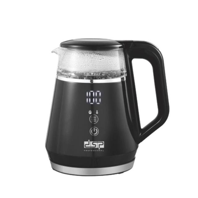 غلاية ماء كهربائية دي اس بي 1100 واط 1 لتر Dsp Professional Touch Digital Kettle