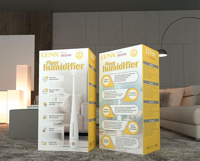 مرطب هواء دينكس 5 لتر مع ريموت Denx Dx2549 Floor Humidifier