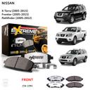 Nissan Xterra Frontier Pathfinder (2005-2015) - Front Carbon Fiber Ceramic Brake Pads by PowerStop Extreme Z36 - SW1hZ2U6MzIwMzcwMw==