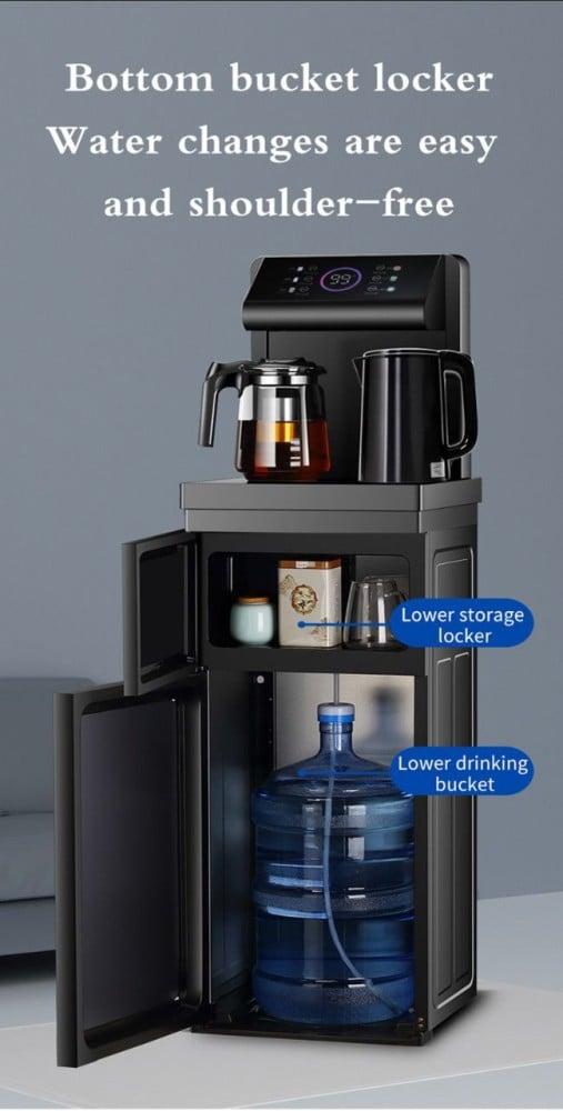 براد ماء كولر مع غلاية شاي كهربائية مدمجة Smart Tea Machine And Water Dispenser