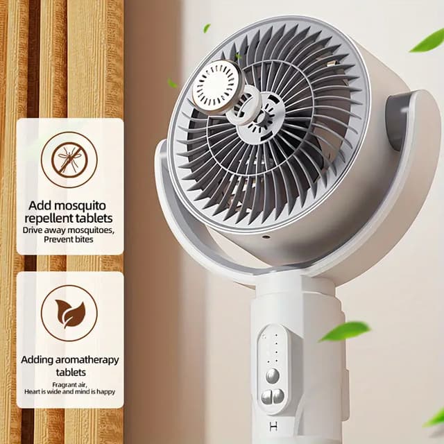 3 in 1 Portable Air Circulation Fan With Remote Control