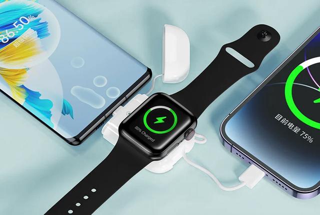 باور بانك صغير شاحن ساعة ابل تكتك 2580 مللي أمبير Taktik Mini Power Bank