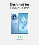 كفر جوال باللون الاسود المموه ون بلس 12 ار فايف جي مقاوم للخدوش من رينجك Ringke Fusion X Compatible with OnePlus 12R 5G Case Cover Transparent Hard Back Soft Flexible TPU Bumper Scratch Resistant Shockproof Protection OnePlus 12R Back Cover Camo Black