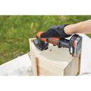 مجموعة دريل كهربائي صغير مع منشار خشب وجهاز صنفرة الخشب مع بطارية بلاك اند ديكر Black+Decker Gopak 4 Tool Cordless Combo Kit