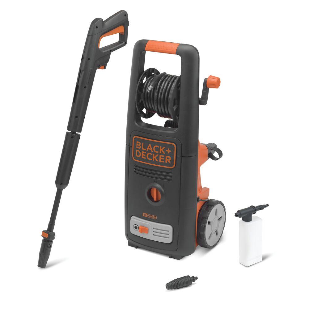 مضخة غسيل سيارة 135 بار بلاك اند ديكر BLACK&DECKER Pressure Washer Cleaner For Home