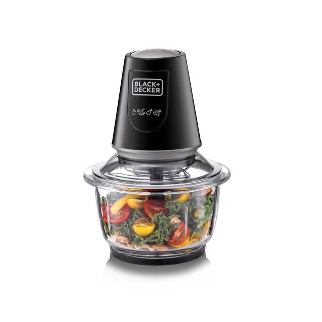 Black+Decker 400w Multi-Function Vertical Glass Chopper Mincer - SW1hZ2U6MzI0MDQwNA==