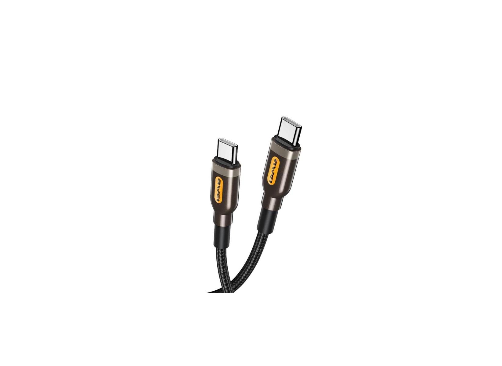 Awei Cl – 125l Pd 20w Type-C To Iphone Fast Charging Data Cable – Black