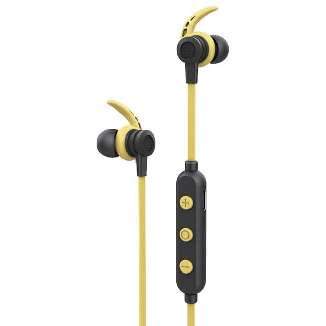 سماعات بلوتوث باللون الاصفر من جرين ليون Green Lion Track Earphone Yellow