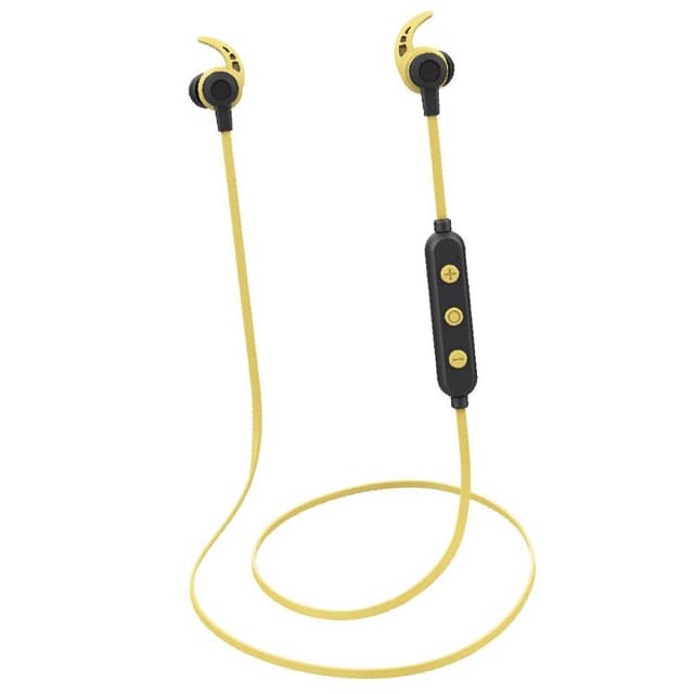 سماعات بلوتوث باللون الاصفر من جرين ليون Green Lion Track Earphone Yellow
