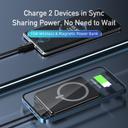 Awei P118k Wireless Charging Portable Power Bank 5000 Mah - Black