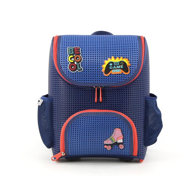 شنطة مدرسة للأطفال من عمر 6 سنوات وفوق أزرق غامق لايت بلس ناين LIGHT PLUS NINE Student Backpack blue/dark blue