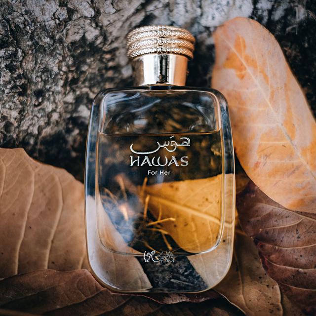 عطر هوس للنساء 100 مل رصاصي Rasasi Hawas Women 100 Ml