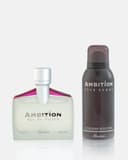 عطر رصاصي أمبيشن للرجال بخاخ 70 مل ومزيل عرق 150 مل رصاصي Rasasi Ambition Men Spray 70 Ml + Deo 150ml