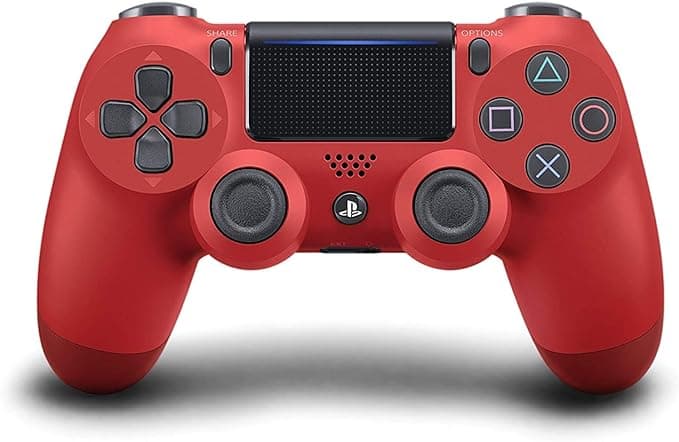 وحدة تحكم بلايستيشن 4 دوال شوك 4 لاسلكية بلون احمر من سوني Sony Ps4 Dualshock 4 Controller Red