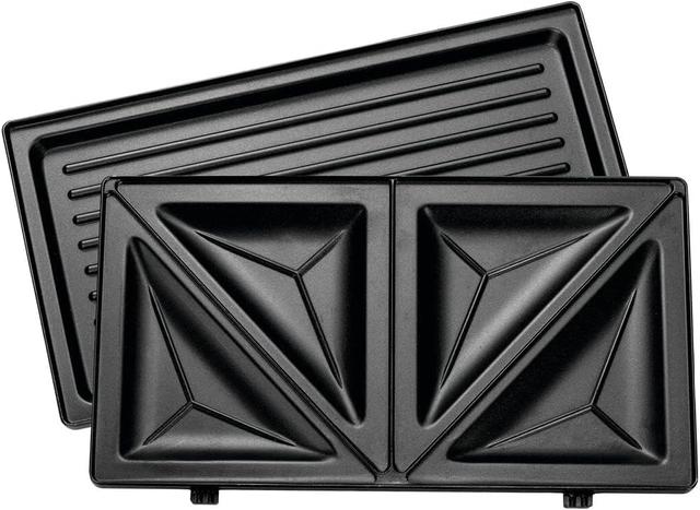 ساندويتش ميكر  780 واط 2 في 1 مع ألواح شوي  بلاك اند ديكر Black+Decker Sandwich & Grill Maker Non-Stick 2-In-1 Interchangeable Sandwich And Grill Maker - 698880