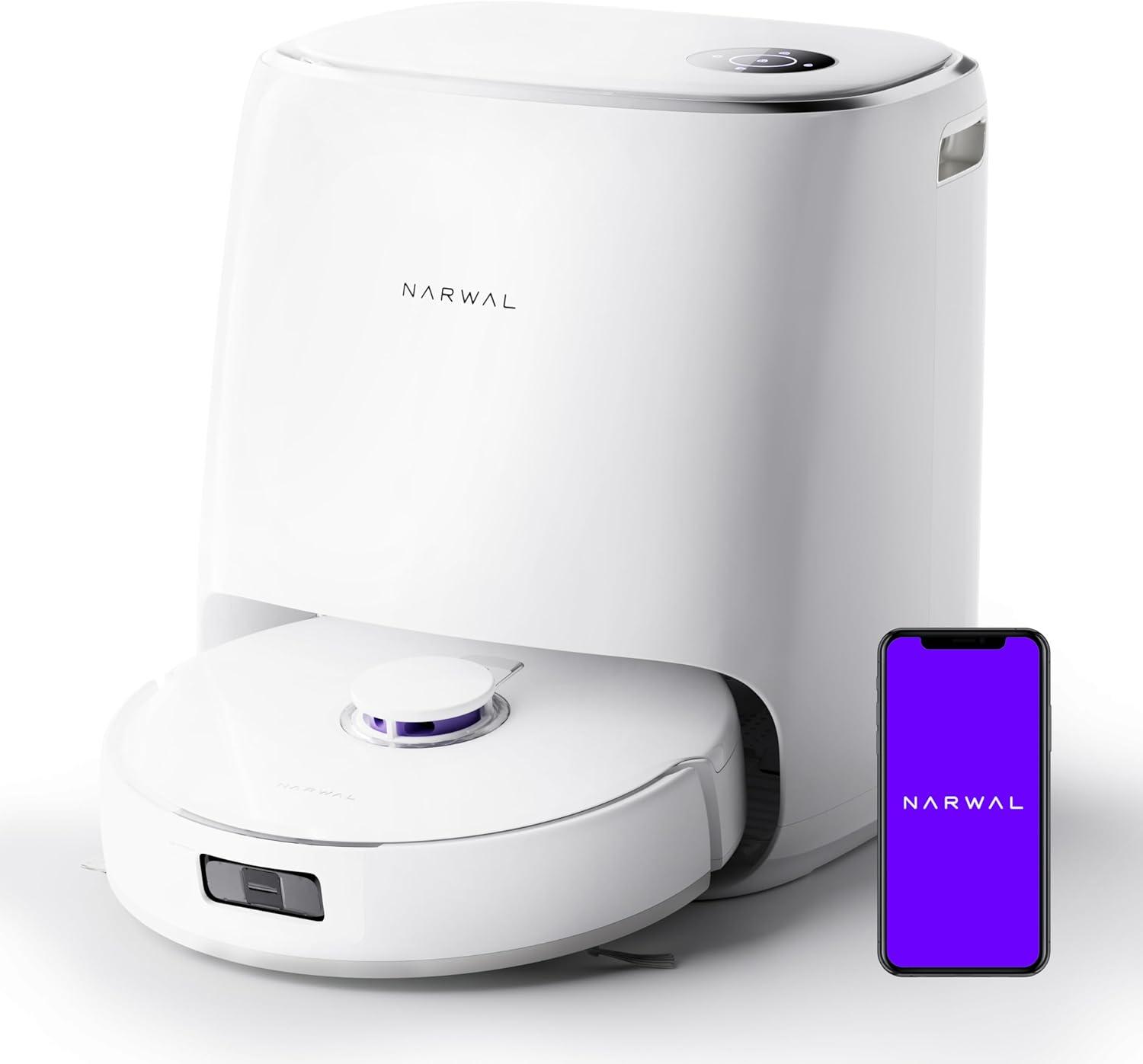 مكنسة روبوت التنظيف ناروال فريو اكس الترا الذكية 8200 باسكال Narwal Freo X Ultra Robot Vacuum and Mop