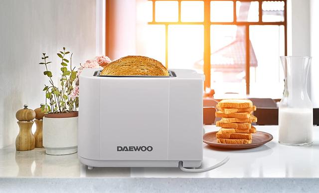 Daewoo 700w 2 Slice Bread Toaster - SW1hZ2U6MzIzOTE1NQ==