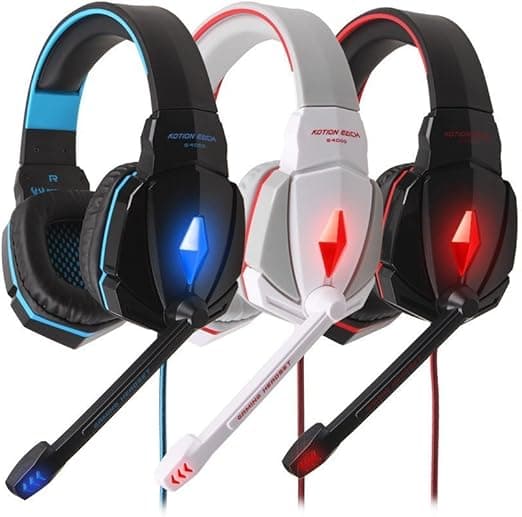 سماعة لعب جي 400 برو بلون ازرق من كوشن Kotion Each G400 Pro Gaming Headset Blue
