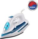 2400w Steam Iron With Ceramic Soleplate, Antidrip, Anticalc, Auto Shutoff, Self Clean, Spray & Steam Function Korean Technology White/Blue - SW1hZ2U6MzIzOTEwNA==