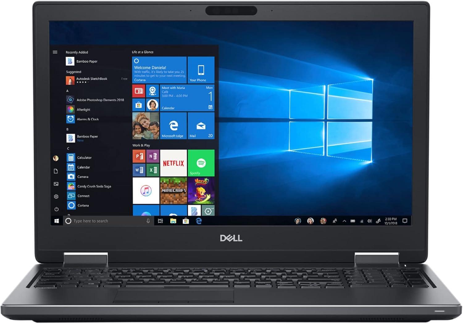 لاب توب ديل بريسيجن 7530 مستعمل كور اي 5 الجيل الثامن Dell Precision 7530 15.6" Display Core i5 8th Generation Laptop