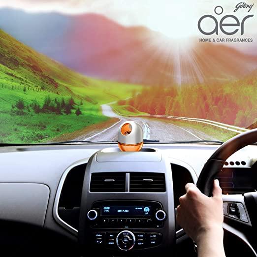 Godrej Aer Twist Car Air Freshener Tangy Orange 45 G - SW1hZ2U6MzI0MDY0Mg==