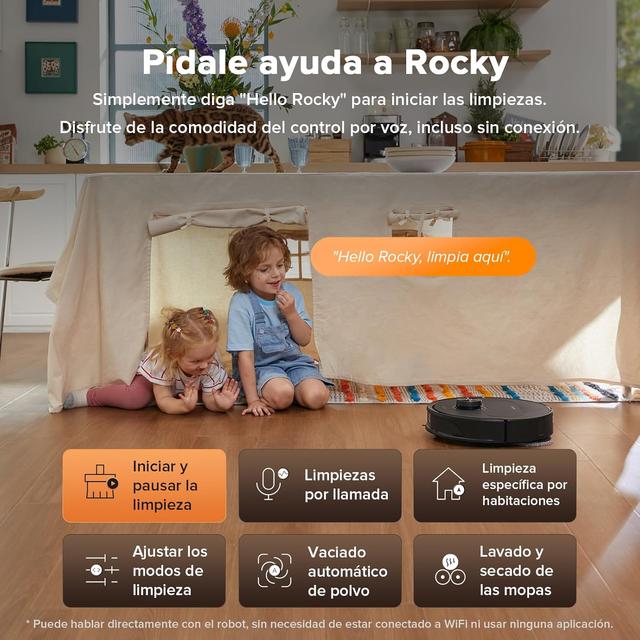 مكنسة روبوت التنظيف شاومي روبوروك كيو ريفو ماستر 10000 باسكال Roborock Qrevo Master Robot Vacuum and Mop