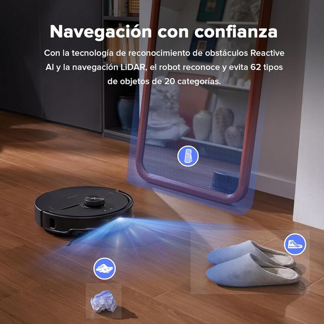 مكنسة روبوت التنظيف شاومي روبوروك كيو ريفو ماستر 10000 باسكال Roborock Qrevo Master Robot Vacuum and Mop - SW1hZ2U6MzI1MTkxNA==