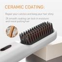 Portable Cordless Hair Straightener Brush 9600mAh 230℃