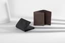 Flying Fossil Genuine Leather Hand-Crafted Wallet, Trifold Minimalist Leather Wallet