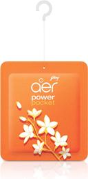 معطر حمام 10 غرام برائحة الزهور جورديج Godrej Aer Power Pocket Bathroom Fragrance  Floral Delight 10g