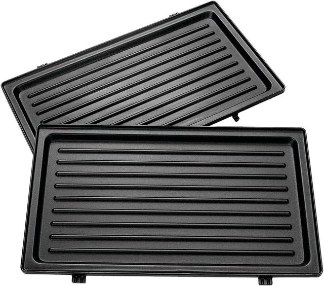 ساندويتش ميكر  780 واط 2 في 1 مع ألواح شوي  بلاك اند ديكر Black+Decker Sandwich & Grill Maker Non-Stick 2-In-1 Interchangeable Sandwich And Grill Maker - 698879