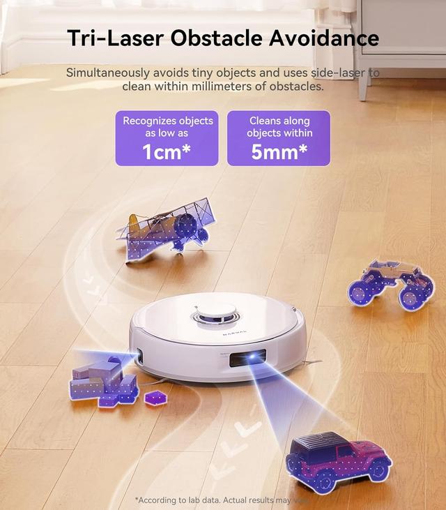 مكنسة روبوت التنظيف ناروال فريو اكس الترا الذكية 8200 باسكال Narwal Freo X Ultra Robot Vacuum and Mop
