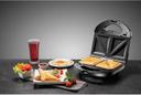 Black+Decker Sandwich & Grill Maker Non-Stick 2-In-1 Interchangeable Sandwich And Grill Maker With Indicator And Ready To Cook Lights 2 Years Warranty 780.0 W Ts2120-B5 Black And Sliver - SW1hZ2U6MzI0MTE2Mw==