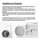 Pidan Rolling Pet Carrier Suitcase With Integrated Fan and Light