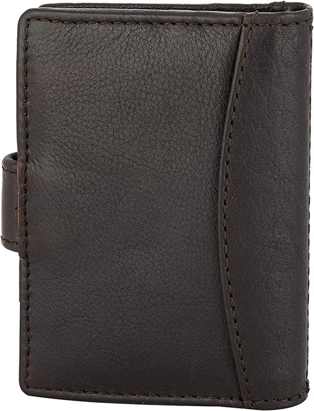 Flying Fossil Genuine Leather Hand-Crafted Card Holder, Minimalist Wallet - SW1hZ2U6MzIzOTQ3OA==