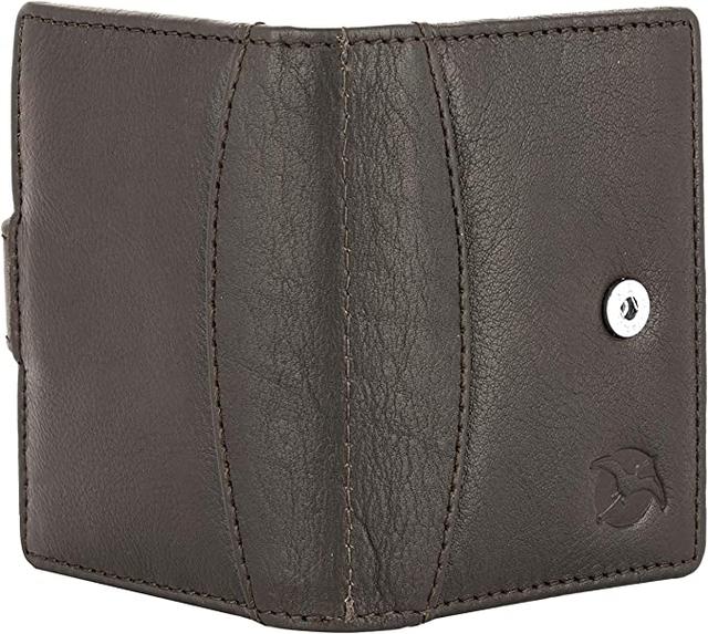 Flying Fossil Genuine Leather Hand-Crafted Card Holder, Minimalist Wallet - SW1hZ2U6MzIzOTQ3Ng==