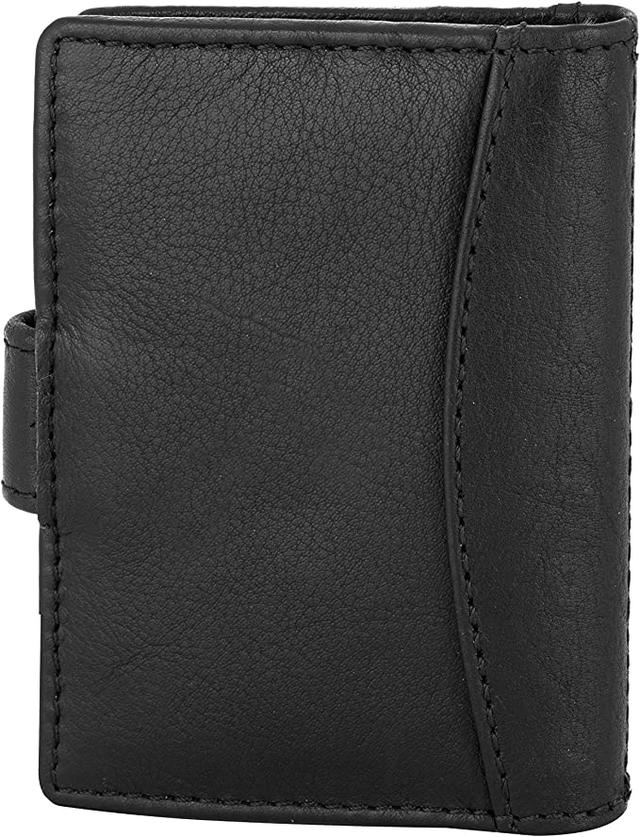 Flying Fossil Genuine Leather Hand-Crafted Card Holder, Minimalist Wallet - SW1hZ2U6MzIzOTQ3MA==