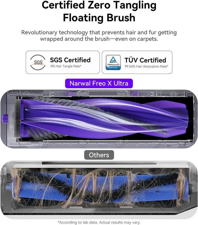 مكنسة روبوت التنظيف ناروال فريو اكس الترا الذكية 8200 باسكال Narwal Freo X Ultra Robot Vacuum and Mop