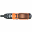 مفك براغي كهربائي مع 19 رأس بلاك اند ديكر Black+Decker Battery Powered Cordless Screwdriver