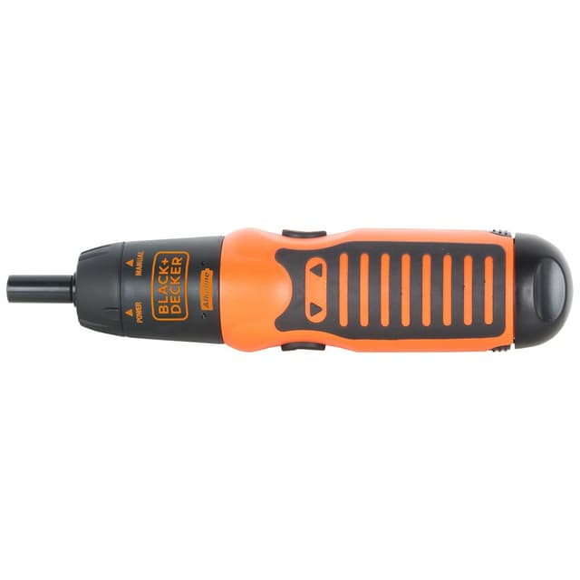 مفك براغي كهربائي مع 19 رأس بلاك اند ديكر Black+Decker Battery Powered Cordless Screwdriver